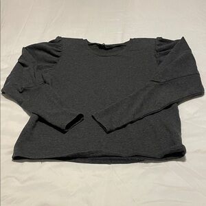 Charcoal Long Sleeve Women's Top